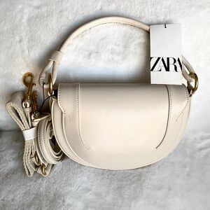 NWT Zara Shoulder Bag Cream
